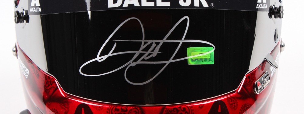 Dale Earnhardt Jr. Signed NASCAR Final Ride Limited Edition Full-Size Helmet (Earnhardt Jr. COA) at PristineAuction.com Dale Earnhardt Jr. Signed NASCAR Final Ride Limited Edition Full-Size Helmet (Earnhardt Jr. COA) at PristineAuction.com
