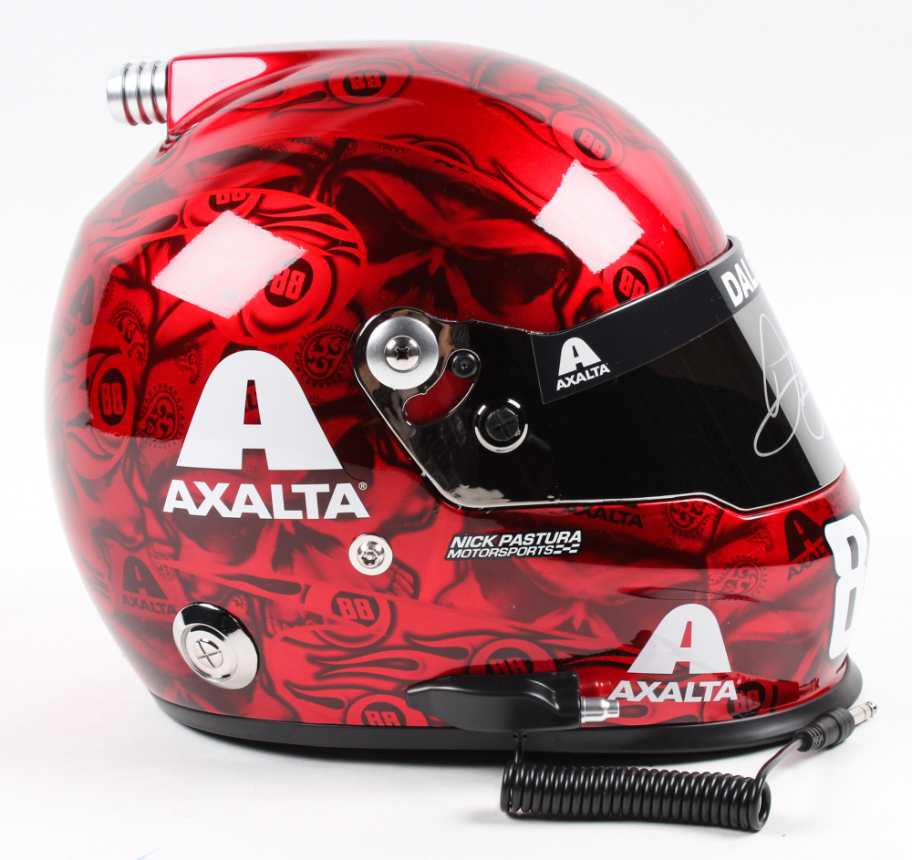 Dale Earnhardt Jr. Signed NASCAR Final Ride Limited Edition Full-Size Helmet (Earnhardt Jr. COA) at PristineAuction.com Dale Earnhardt Jr. Signed NASCAR Final Ride Limited Edition Full-Size Helmet (Earnhardt Jr. COA) at PristineAuction.com