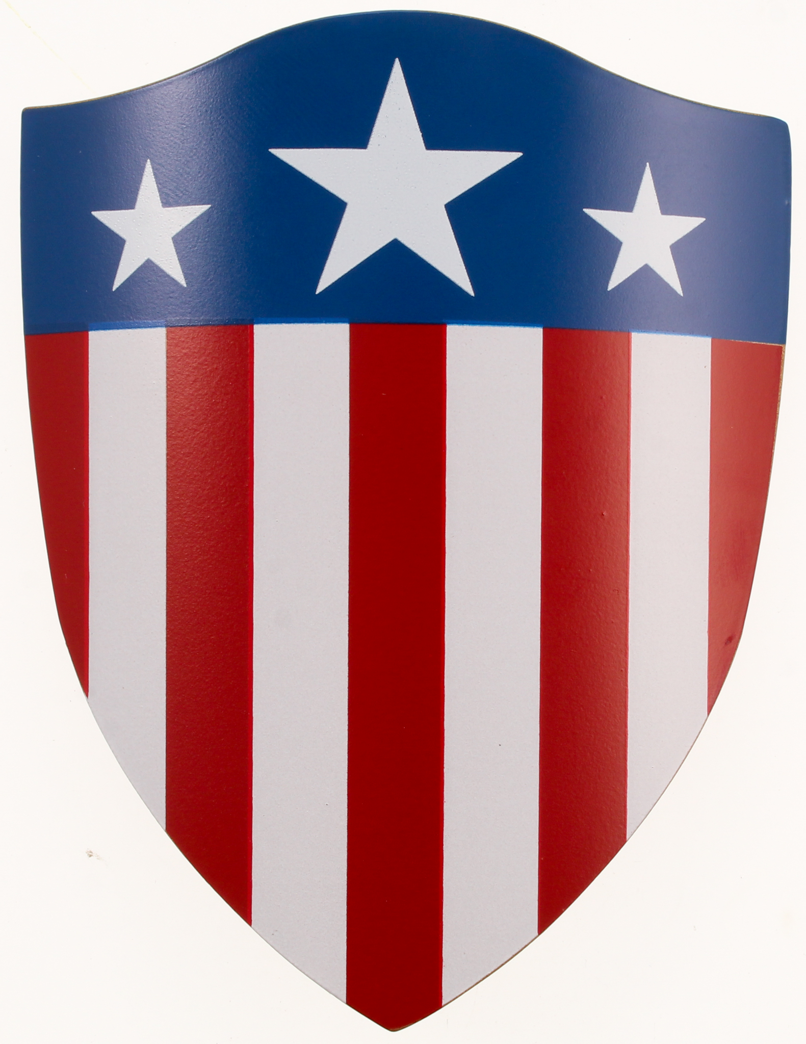 Captain America: The First Avenger Shield High Quality Metal Movie Prop Replica at PristineAuction.com Captain America: The First Avenger Shield High Quality Metal Movie Prop Replica at PristineAuction.com