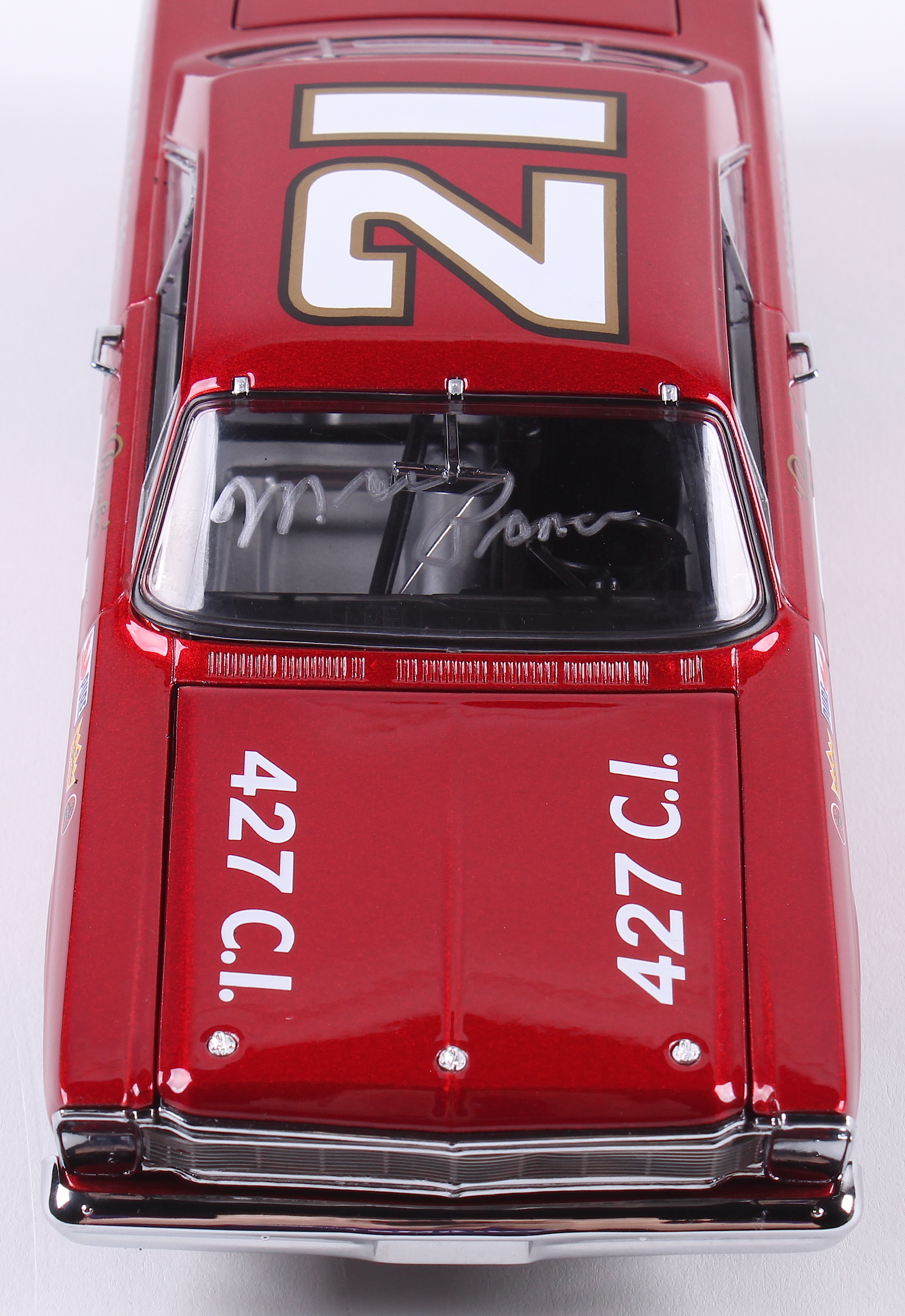 Marvin Panch Signed NASCAR #21 1965 Ford Galaxie 1:24 Premium Diecast Car (PA COA) at PristineAuction.com Marvin Panch Signed NASCAR #21 1965 Ford Galaxie 1:24 Premium Diecast Car (PA COA) at PristineAuction.com