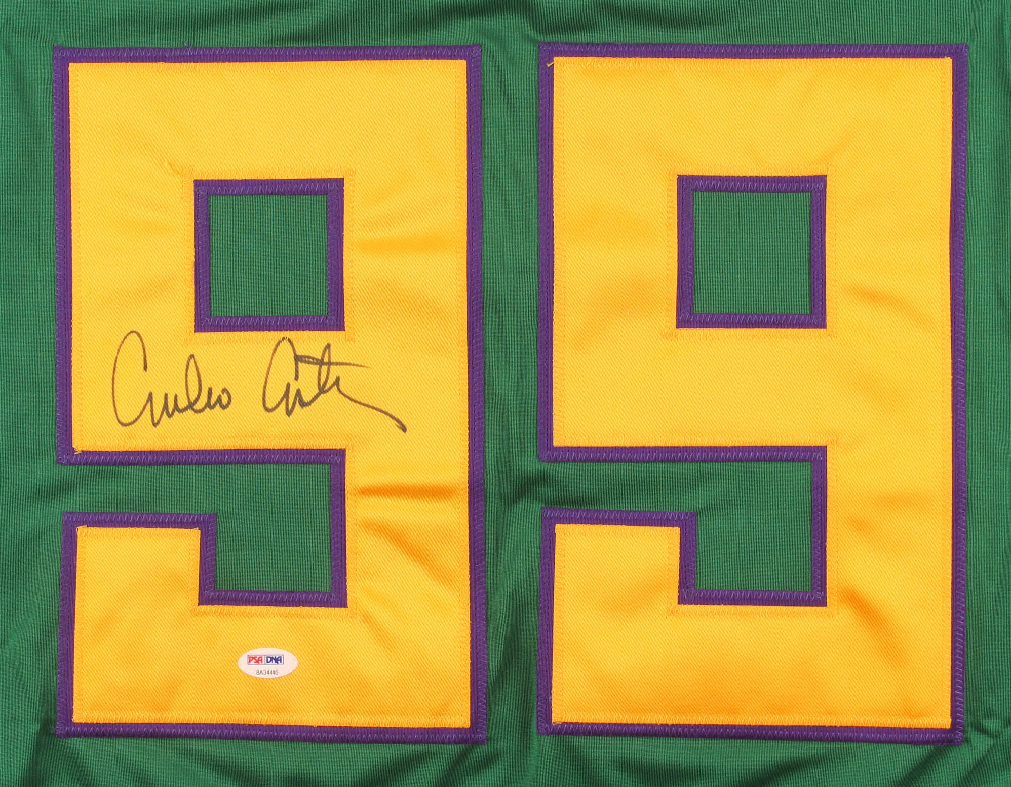 Emilio Estevez Signed "The Mighty Ducks" Jersey (PSA COA) at PristineAuction.com Emilio Estevez Signed "The Mighty Ducks" Jersey (PSA COA) at PristineAuction.com