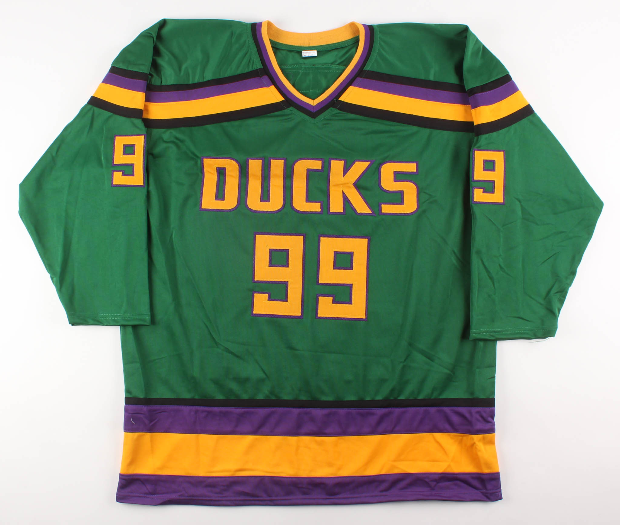 Emilio Estevez Signed "The Mighty Ducks" Jersey (PSA COA) at PristineAuction.com Emilio Estevez Signed "The Mighty Ducks" Jersey (PSA COA) at PristineAuction.com