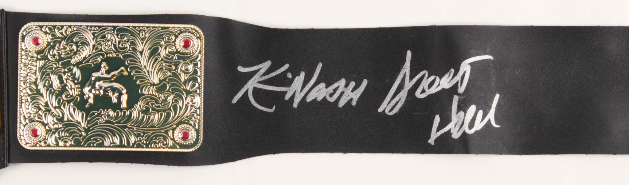 Scott Hall & Kevin Nash Signed WWE "NWO" Championship Belt (Pro Player Hologram) at PristineAuction.com Scott Hall & Kevin Nash Signed WWE "NWO" Championship Belt (Pro Player Hologram) at PristineAuction.com