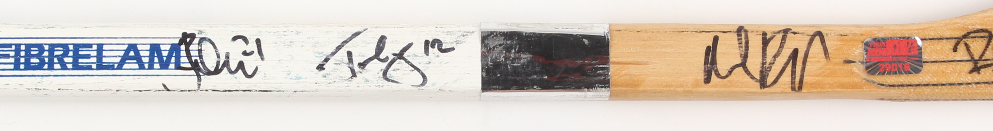 2005-2006 Boston Bruins Team-Signed (28) Full-Size Hockey Stick with Patrice Bergeron, Sergei Samsonov, Brad Boyes, Glenn Murray (JSA LOA) at PristineAuction.com 2005-2006 Boston Bruins Team-Signed (28) Full-Size Hockey Stick with Patrice Bergeron, Sergei Samsonov, Brad Boyes, Glenn Murray (JSA LOA) at PristineAuction.com