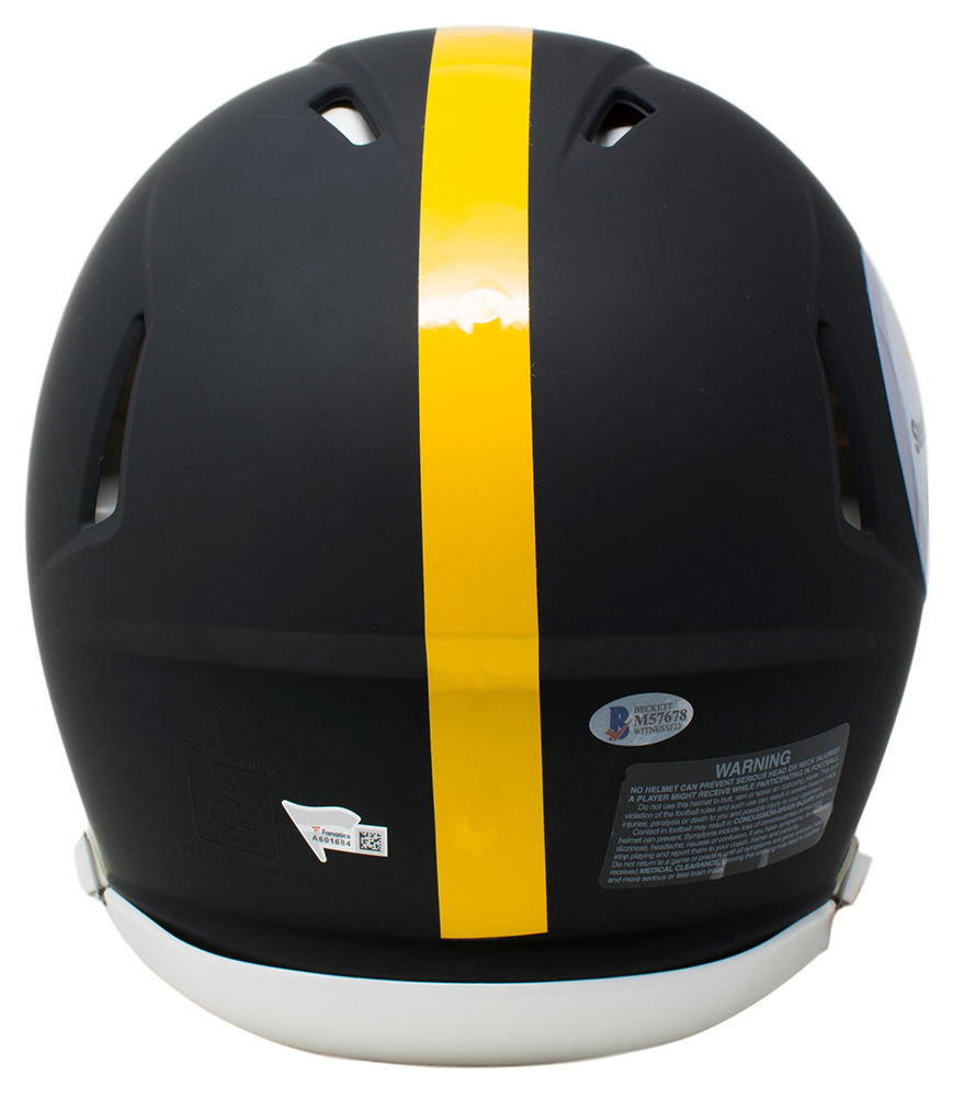 BEN ROETHLISBERGER SIGNED STEELERS F/S FLASH SPEED AUTHENTIC