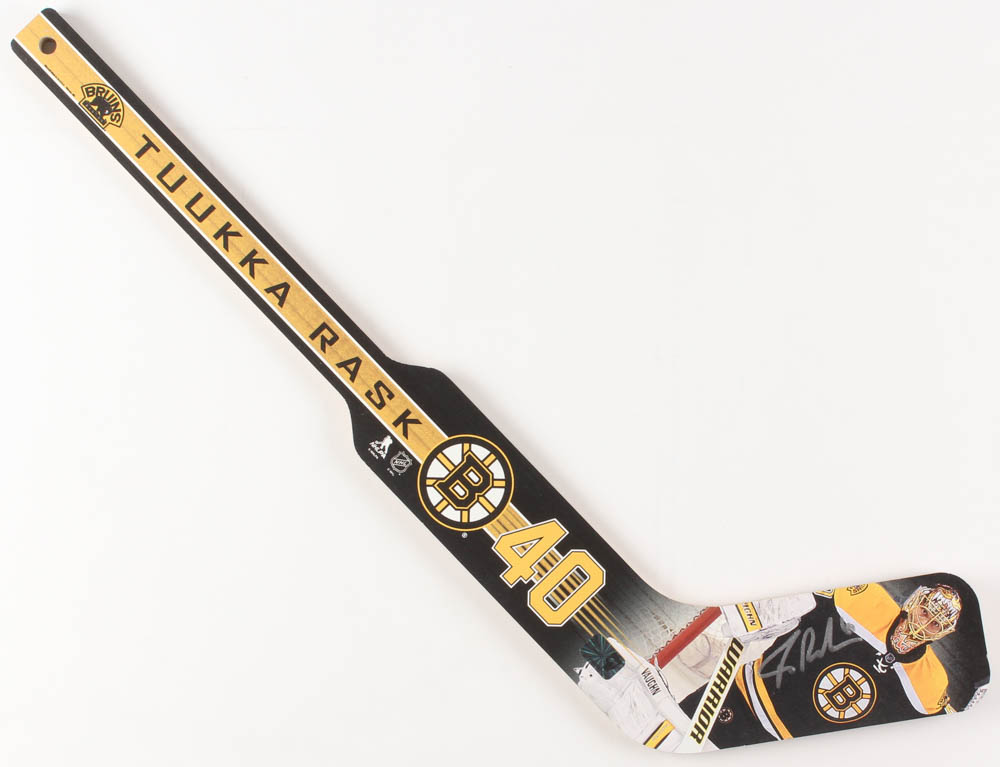Tuukka Rask Signed Boston Bruins 24" Mini Hockey Stick (Your Sports Memorabilia Store COA) at PristineAuction.com Tuukka Rask Signed Boston Bruins 24" Mini Hockey Stick (Your Sports Memorabilia Store COA) at PristineAuction.com
