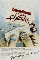 Cheech Marin & Tommy Chong Signed "Up In Smoke" 12x17.75 Movie Poster Inscribed "19" (JSA COA) at PristineAuction.com