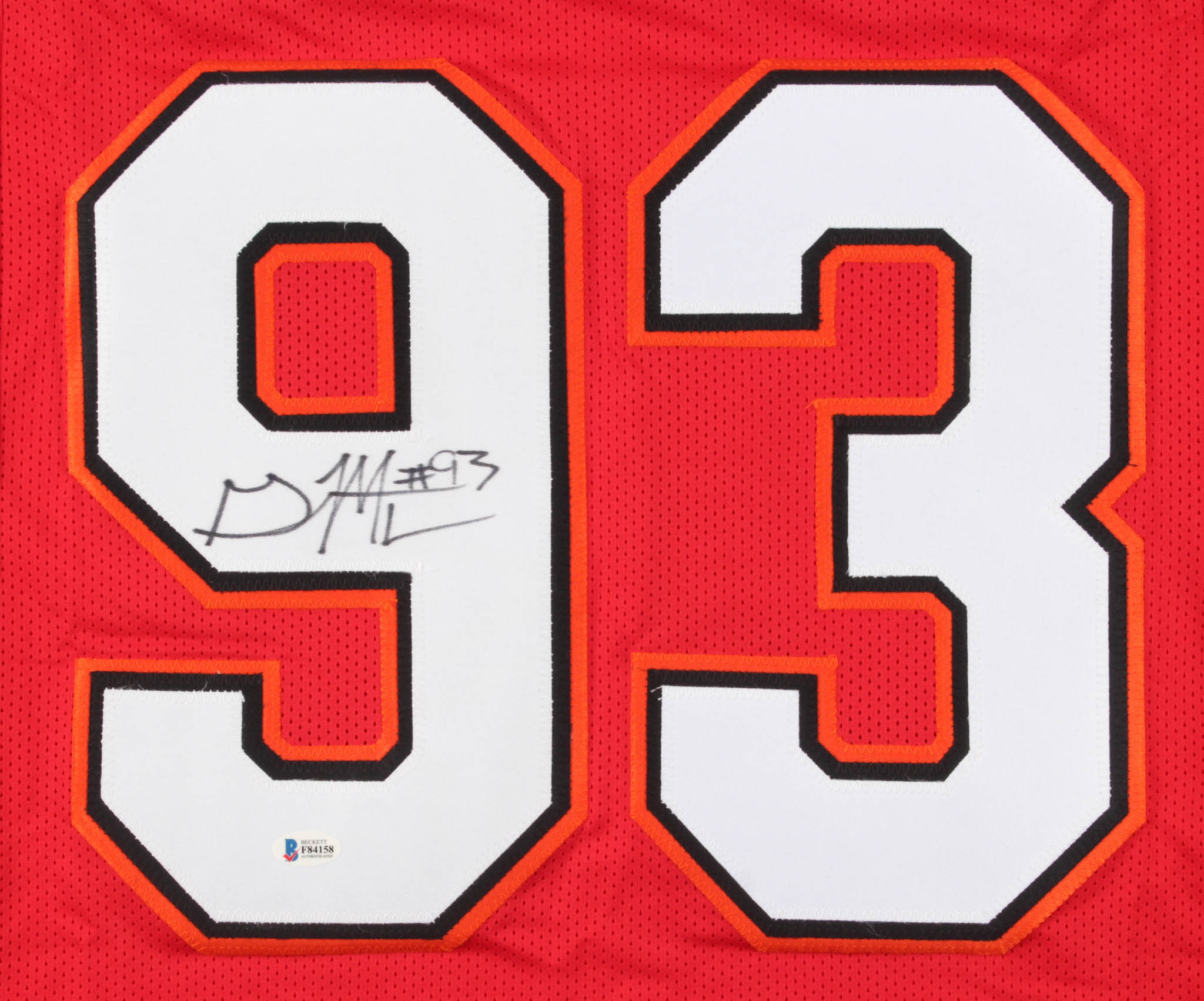 Gerald McCoy Signed Jersey (Beckett) at PristineAuction.com Gerald McCoy Signed Jersey (Beckett) at PristineAuction.com
