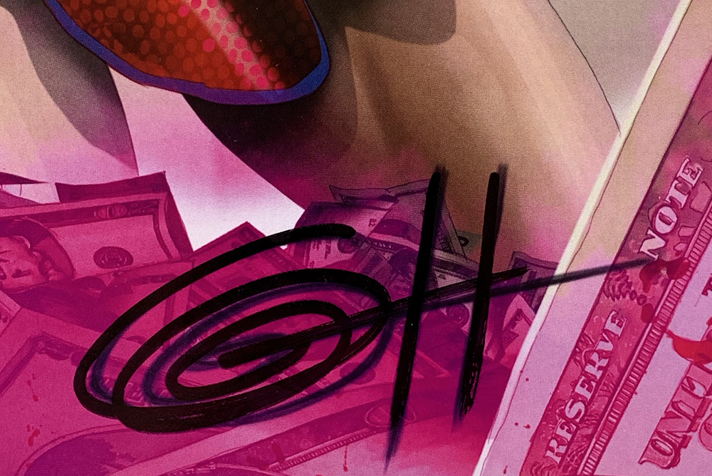 Greg Horn Signed "Harley Quinn: Blood Money Pink" 11x17 Lithograph (JSA COA) at PristineAuction.com Greg Horn Signed "Harley Quinn: Blood Money Pink" 11x17 Lithograph (JSA COA) at PristineAuction.com