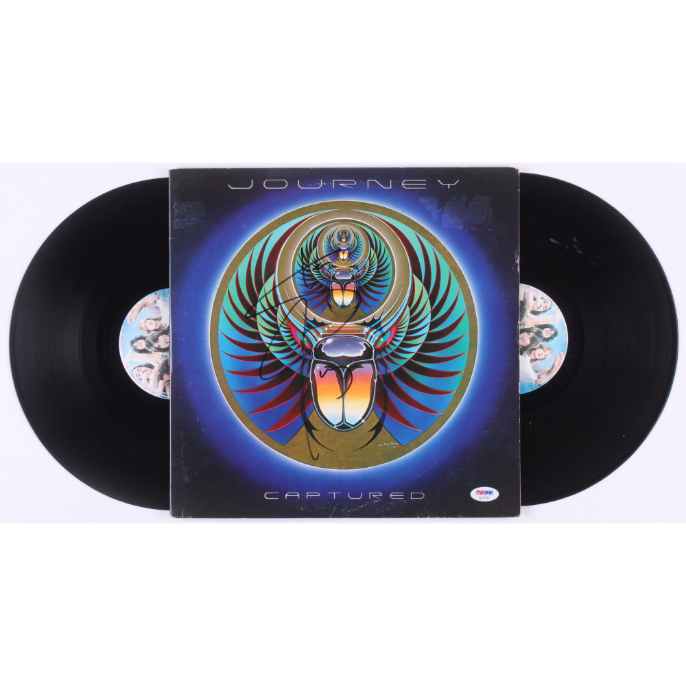 Steve Perry Signed Journey "Captured" Vinyl Record Album (PSA COA ...