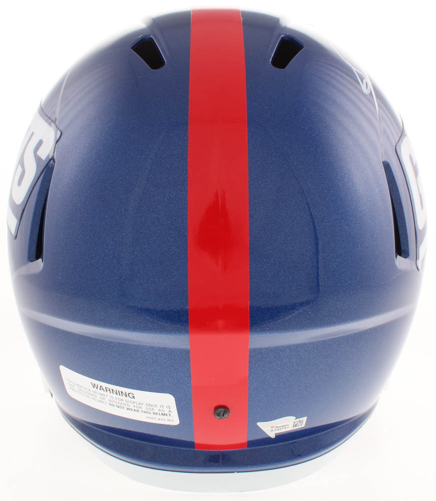 Sterling Shepard Signed New York Giants Color Rush Full-Size Speed Helmet (Fanatics Hologram) at PristineAuction.com Sterling Shepard Signed New York Giants Color Rush Full-Size Speed Helmet (Fanatics Hologram) at PristineAuction.com