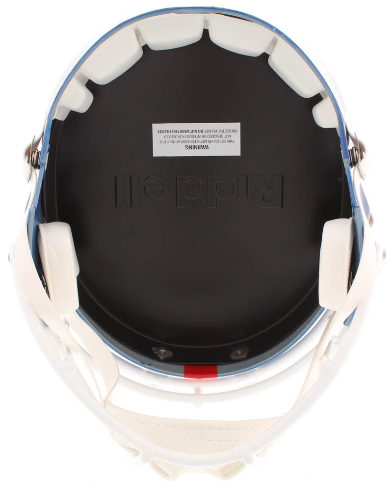 Sterling Shepard Signed New York Giants Color Rush Full-Size Speed Helmet (Fanatics Hologram) at PristineAuction.com Sterling Shepard Signed New York Giants Color Rush Full-Size Speed Helmet (Fanatics Hologram) at PristineAuction.com