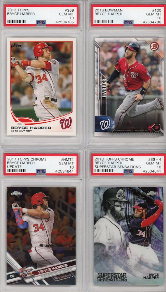 mystery gems graded card