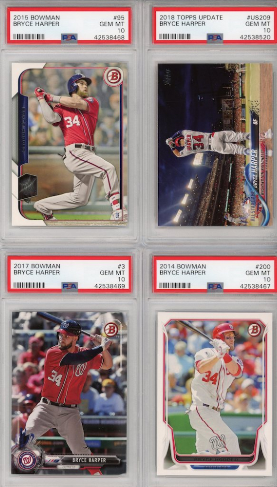 mystery gems graded card