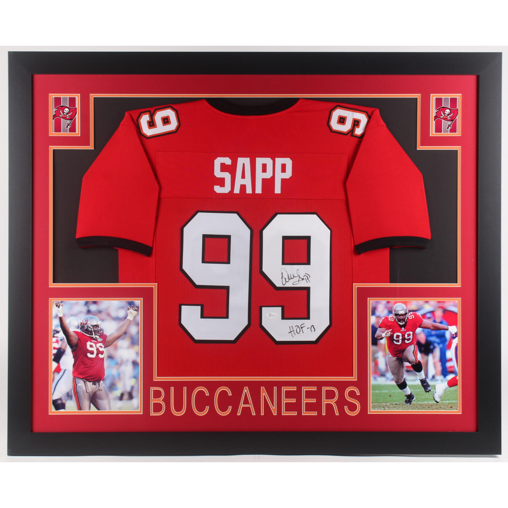 warren sapp signed jersey