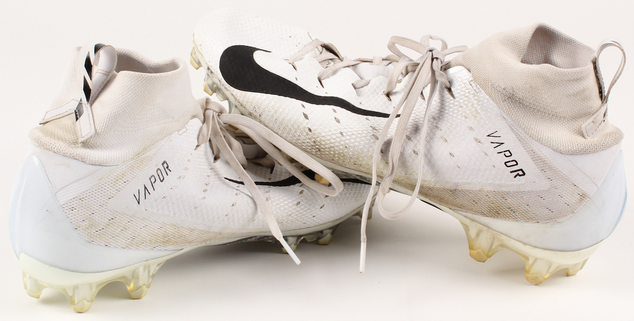 Pair of (2) Lance Lenoir Game-Used Nike Vapor Football Cleats (PA LOA) at PristineAuction.com Pair of (2) Lance Lenoir Game-Used Nike Vapor Football Cleats (PA LOA) at PristineAuction.com