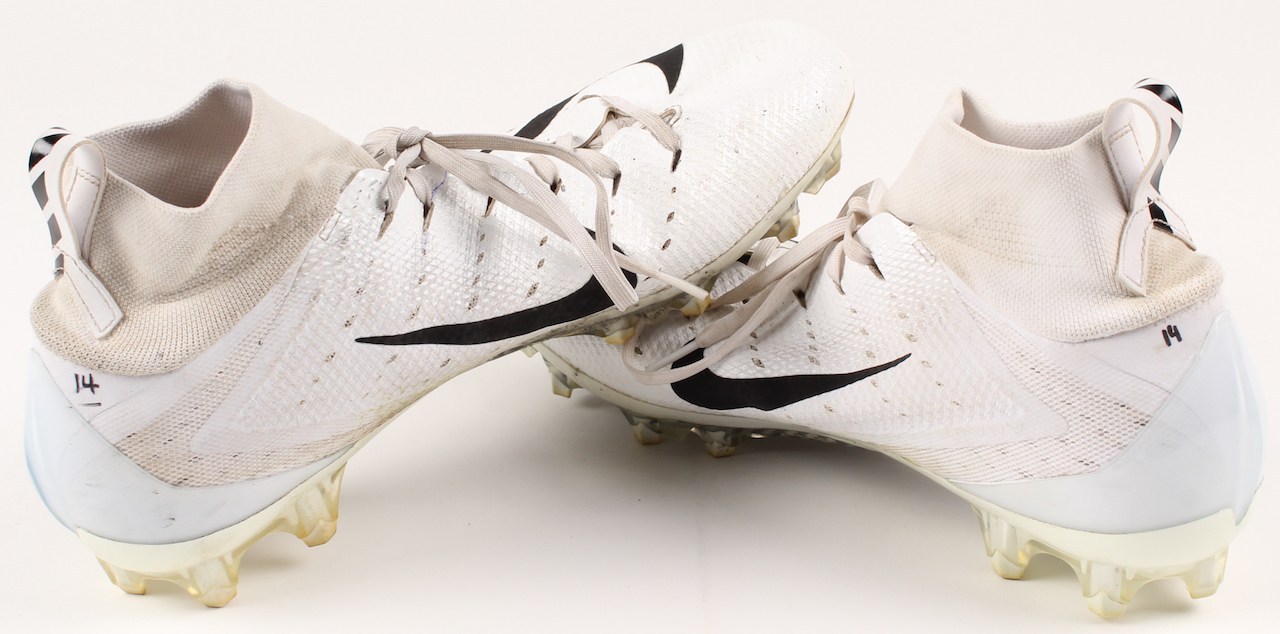 Pair of (2) Lance Lenoir Game-Used Nike Vapor Football Cleats (PA LOA) at PristineAuction.com Pair of (2) Lance Lenoir Game-Used Nike Vapor Football Cleats (PA LOA) at PristineAuction.com
