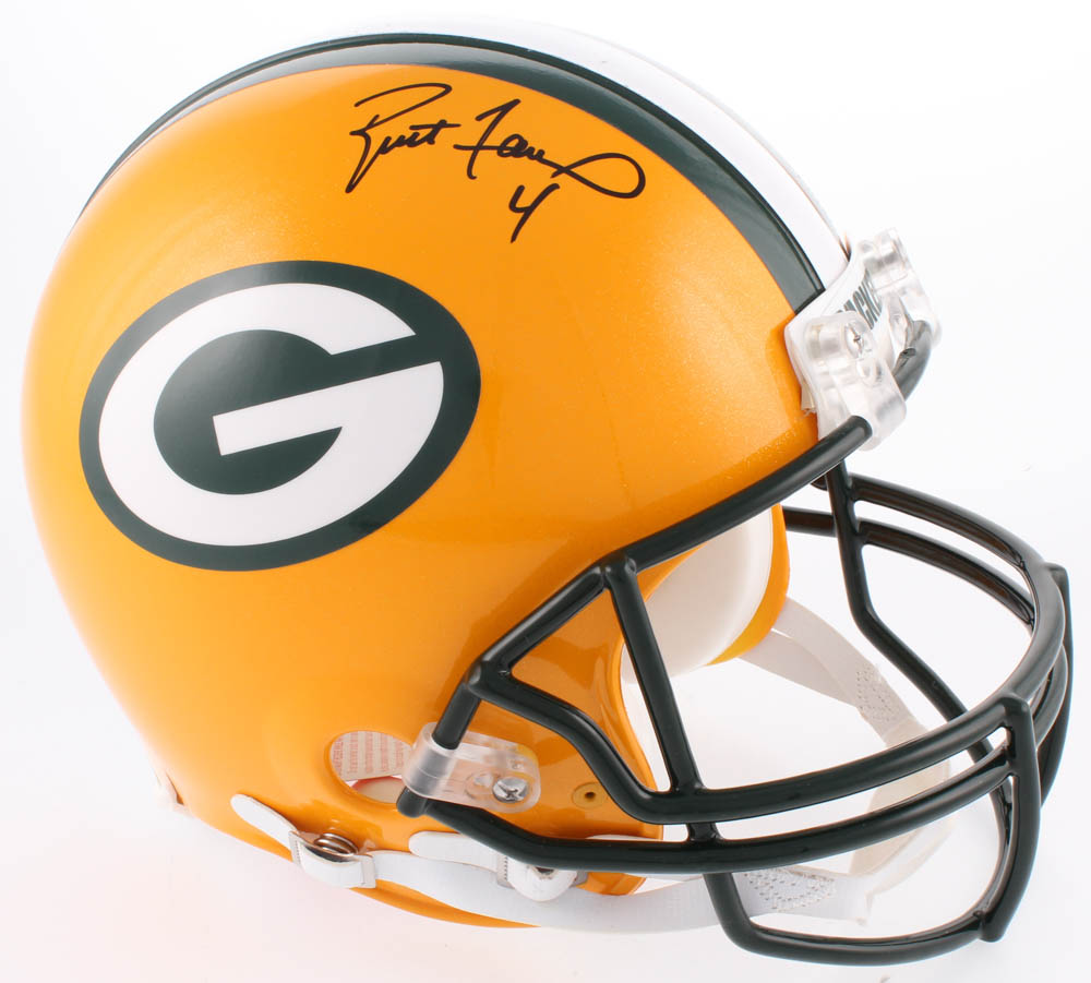 Brett Favre & LeRoy Bulter Signed Packers Full-Size Helmet (Radtke COA & Favre COA) at PristineAuction.com Brett Favre & LeRoy Bulter Signed Packers Full-Size Helmet (Radtke COA & Favre COA) at PristineAuction.com