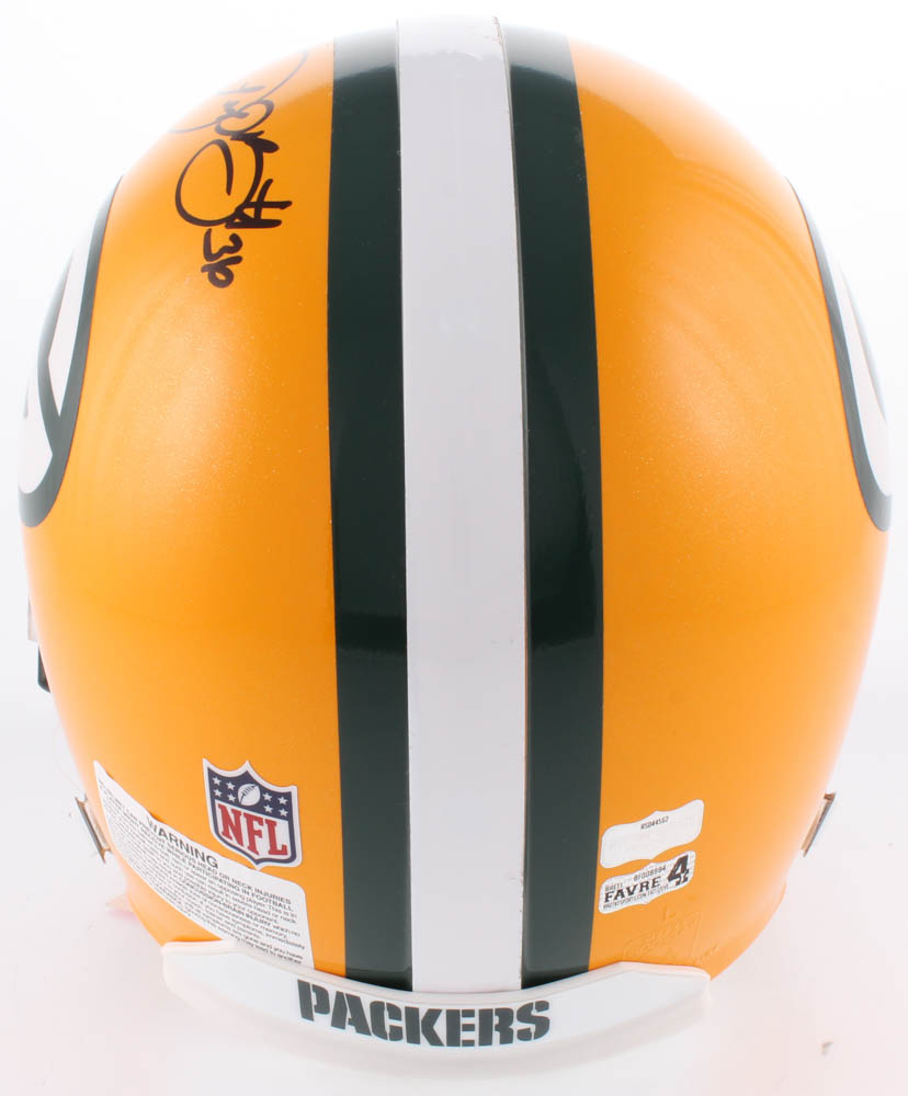 Brett Favre & LeRoy Bulter Signed Packers Full-Size Helmet (Radtke COA & Favre COA) at PristineAuction.com Brett Favre & LeRoy Bulter Signed Packers Full-Size Helmet (Radtke COA & Favre COA) at PristineAuction.com