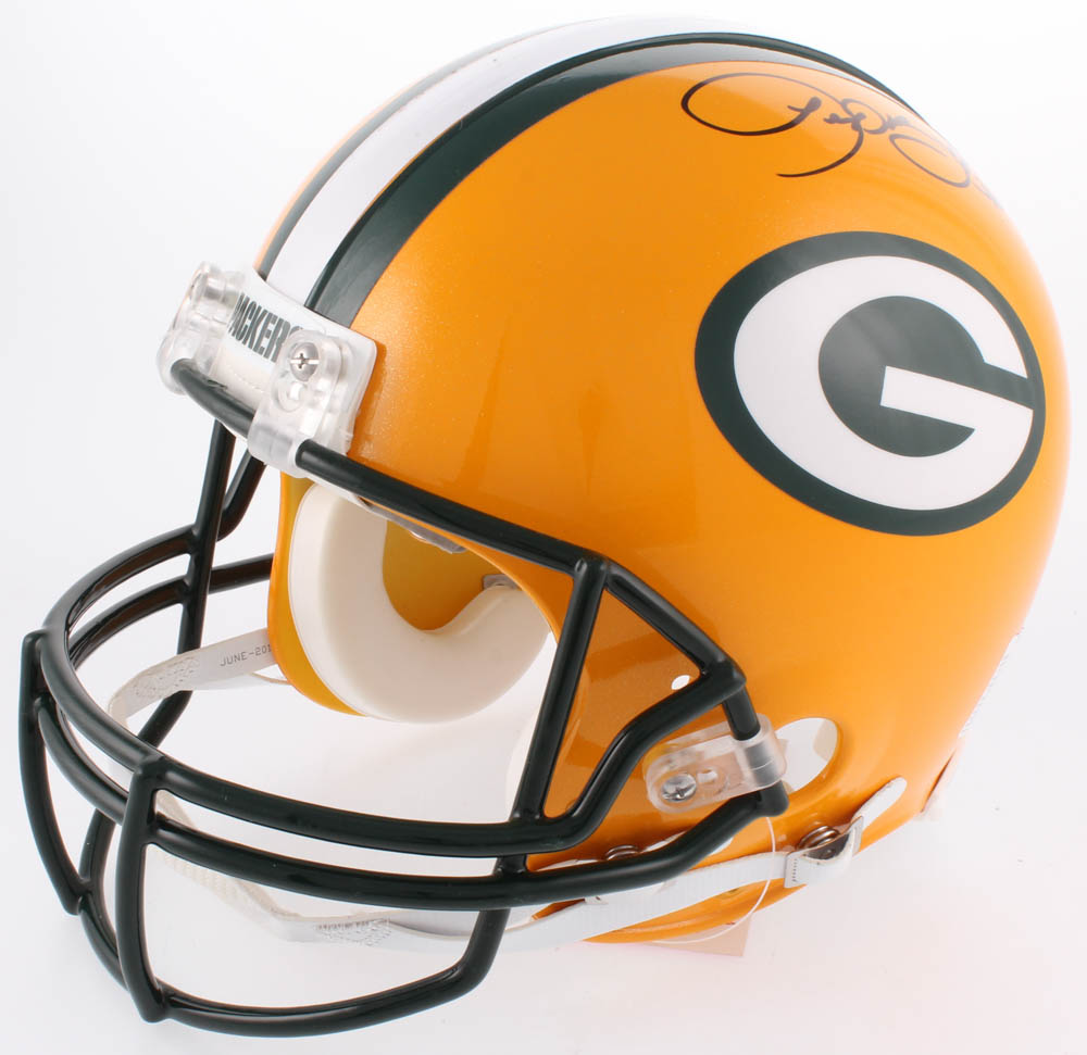 Brett Favre & LeRoy Bulter Signed Packers Full-Size Helmet (Radtke COA & Favre COA) at PristineAuction.com Brett Favre & LeRoy Bulter Signed Packers Full-Size Helmet (Radtke COA & Favre COA) at PristineAuction.com