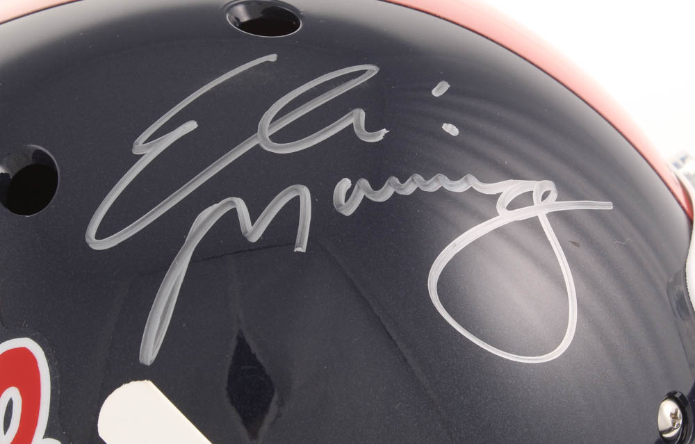 Eli Manning Signed Ole Miss Rebels Full-Size Helmet (Steiner COA) at PristineAuction.com Eli Manning Signed Ole Miss Rebels Full-Size Helmet (Steiner COA) at PristineAuction.com