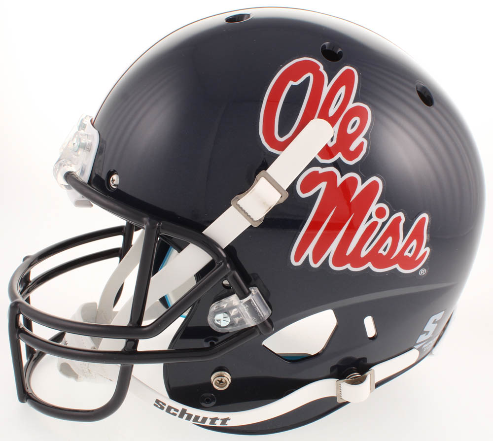 Eli Manning Signed Ole Miss Rebels Full-Size Helmet (Steiner COA) at PristineAuction.com Eli Manning Signed Ole Miss Rebels Full-Size Helmet (Steiner COA) at PristineAuction.com
