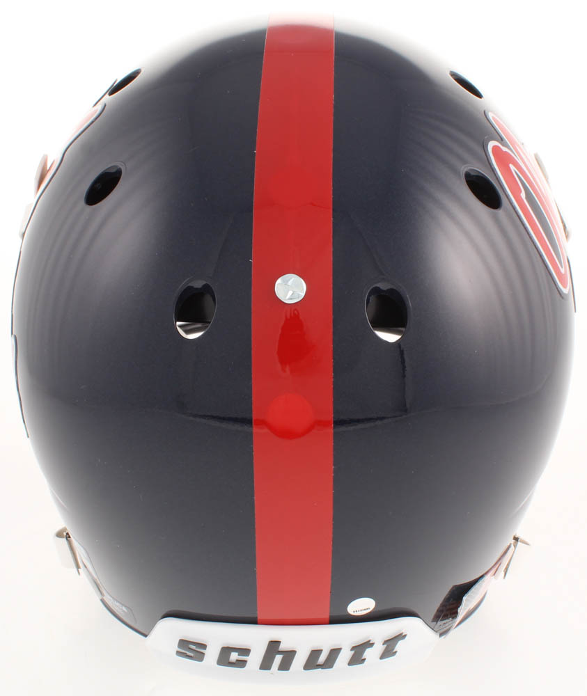 Eli Manning Signed Ole Miss Rebels Full-Size Helmet (Steiner COA) at PristineAuction.com Eli Manning Signed Ole Miss Rebels Full-Size Helmet (Steiner COA) at PristineAuction.com