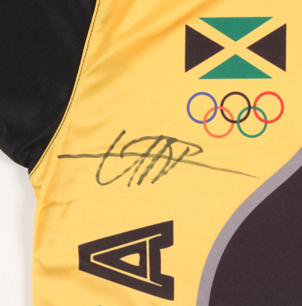 Usain Bolt Signed Rio 2016 Olympic Track & Field Jersey (PSA COA) at PristineAuction.com Usain Bolt Signed Rio 2016 Olympic Track & Field Jersey (PSA COA) at PristineAuction.com