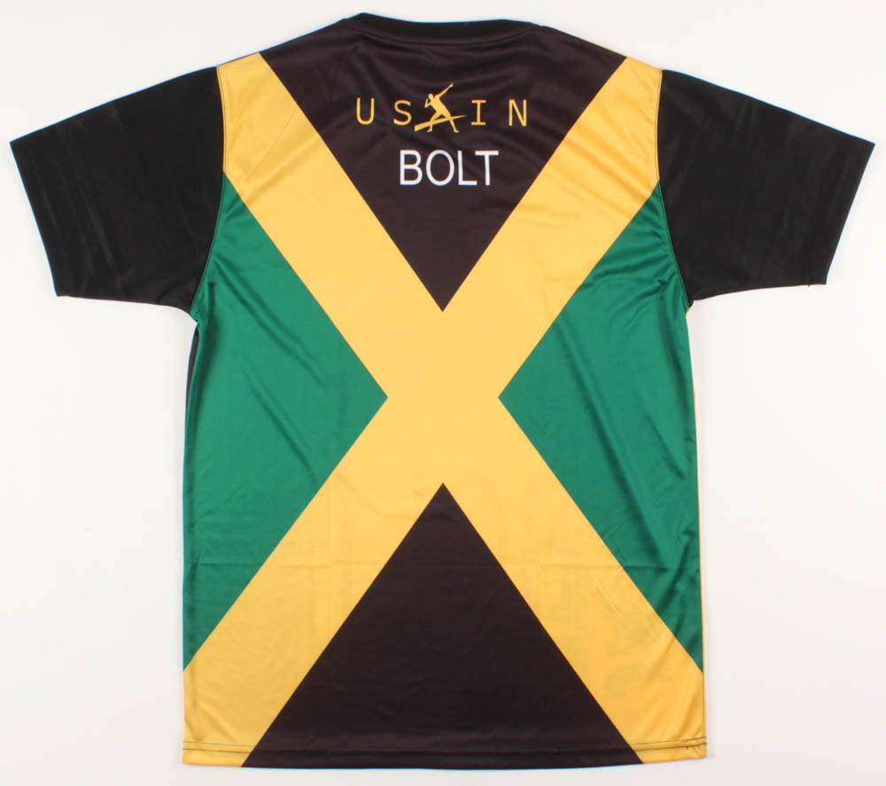 Usain Bolt Signed Rio 2016 Olympic Track & Field Jersey (PSA COA) at PristineAuction.com Usain Bolt Signed Rio 2016 Olympic Track & Field Jersey (PSA COA) at PristineAuction.com