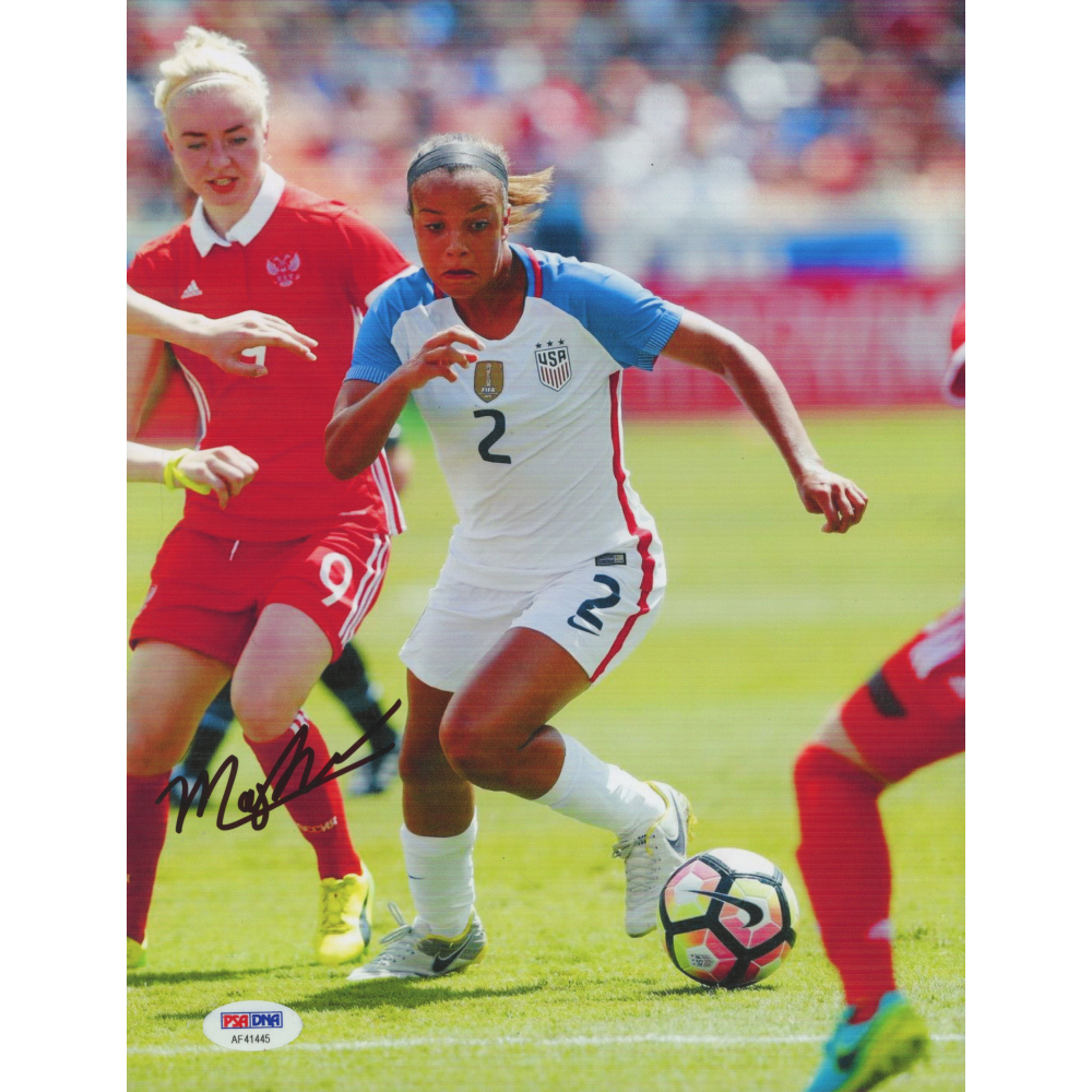 Carte Rookie Mallory Pugh Panini FIFA 2019 #417 - Gradée PSA 9 - Coupe Du Monde France