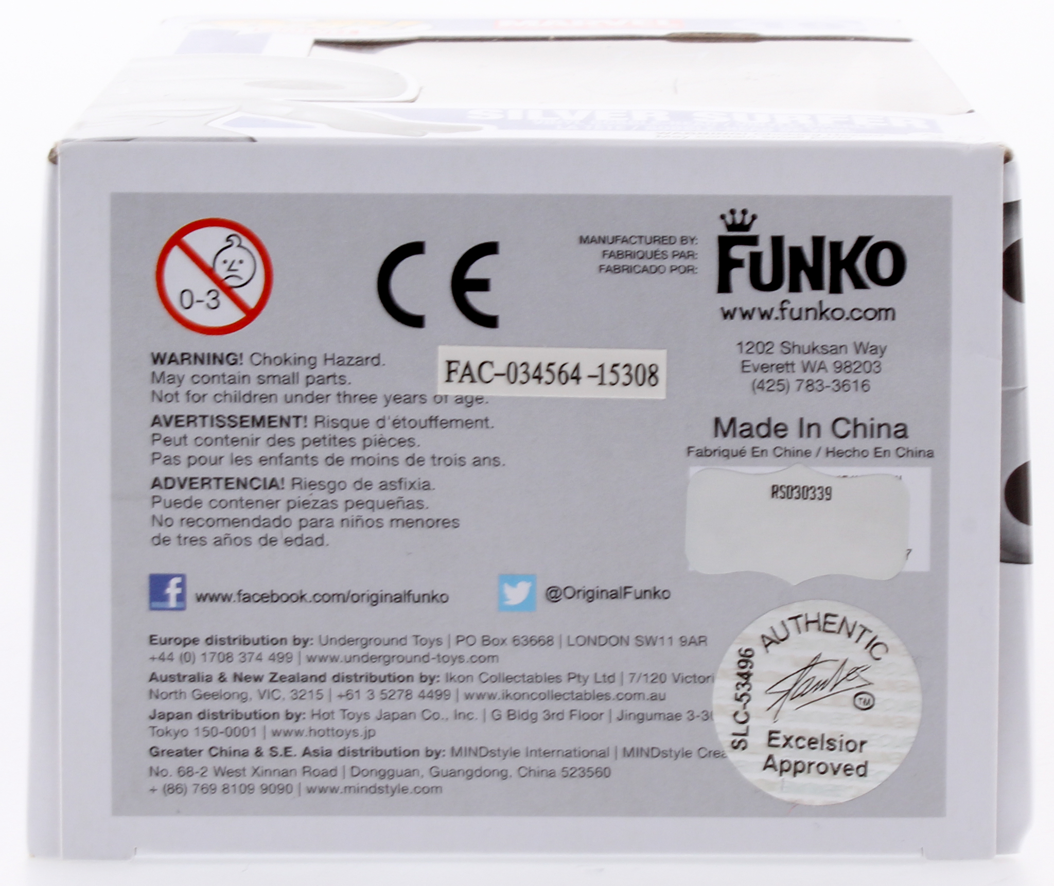 Stan Lee Signed Marvel Silver Surfer #19 Funko Pop! Vinyl Figure (Radtke COA & Lee Hologram) at PristineAuction.com Stan Lee Signed Marvel Silver Surfer #19 Funko Pop! Vinyl Figure (Radtke COA & Lee Hologram) at PristineAuction.com