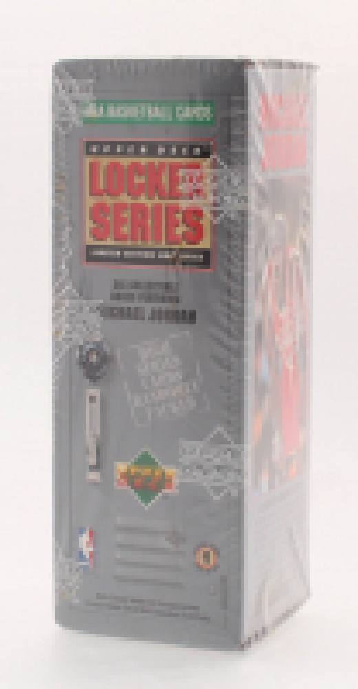 1991 Upper Deck NBA Michael Jordan Locker Series Box with (7) Packs Pristine Auction