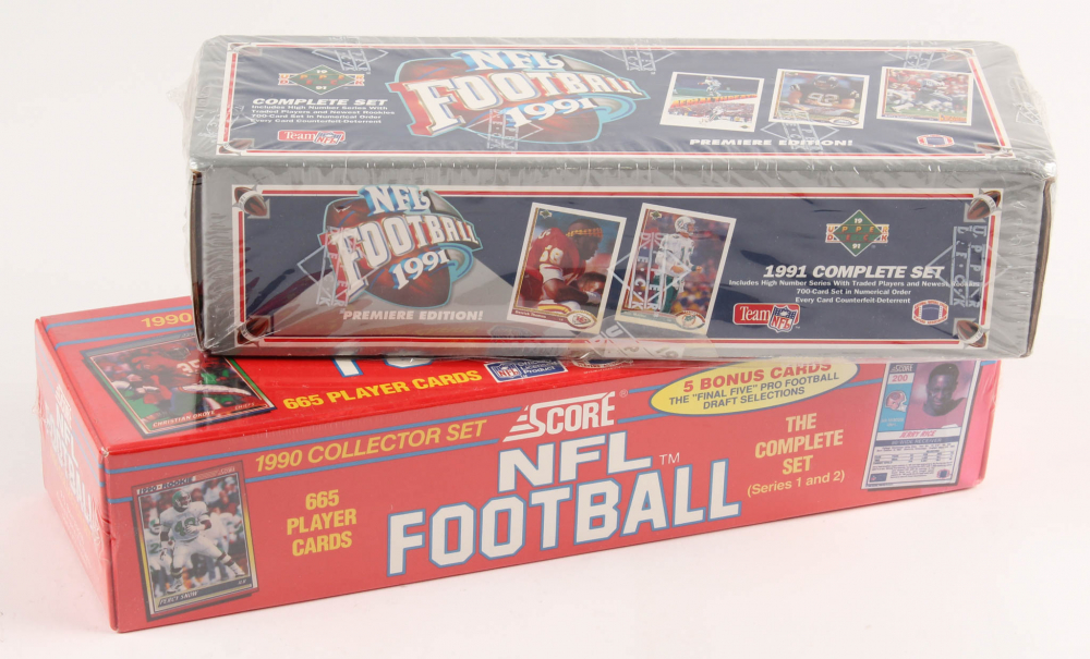 Upper Deck 1991 Football Factory Sealed Set 700 Cards