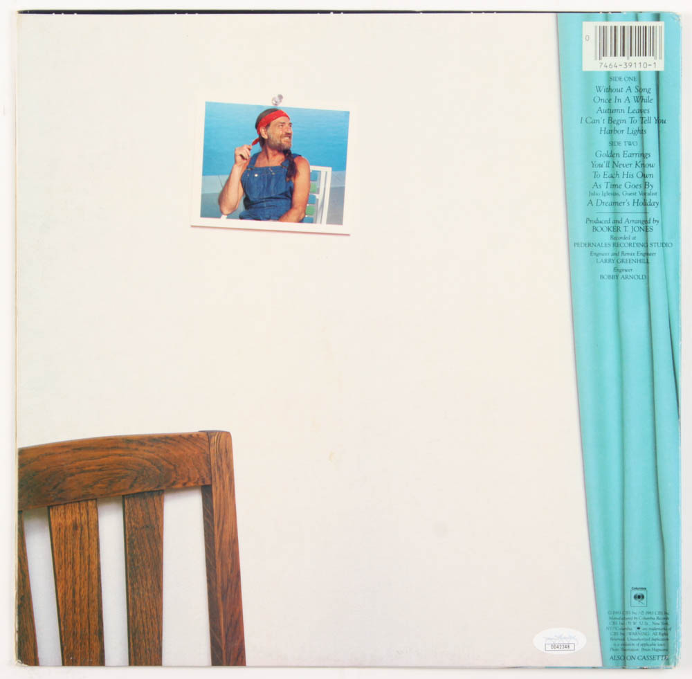 Willie Nelson Signed "Without a Song" Vinyl Record Album (JSA COA) at PristineAuction.com Willie Nelson Signed "Without a Song" Vinyl Record Album (JSA COA) at PristineAuction.com