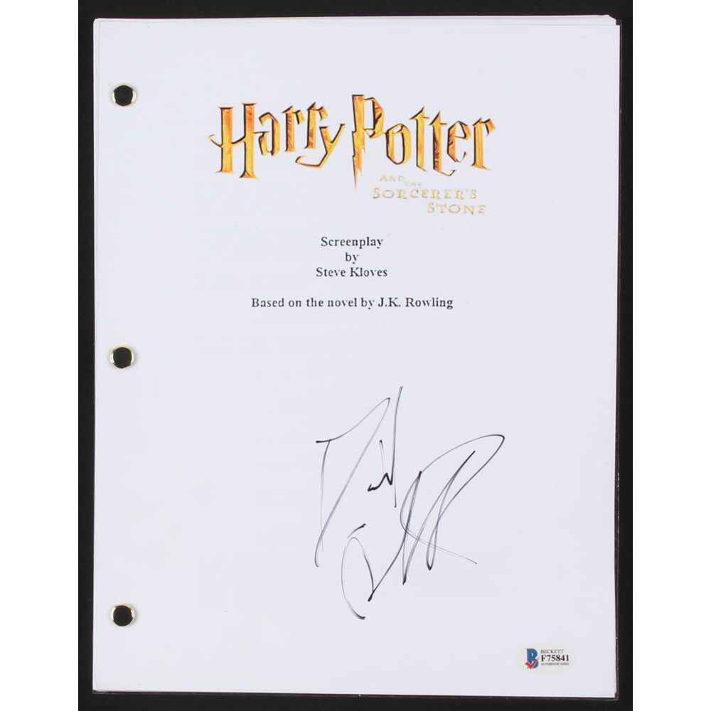 Daniel Radcliffe Signed 