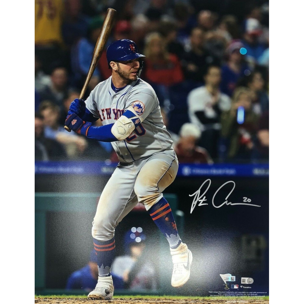 Pete Alonso Signed Mets 16x20 Photo (Fanatics & MLB) Pristine Auction