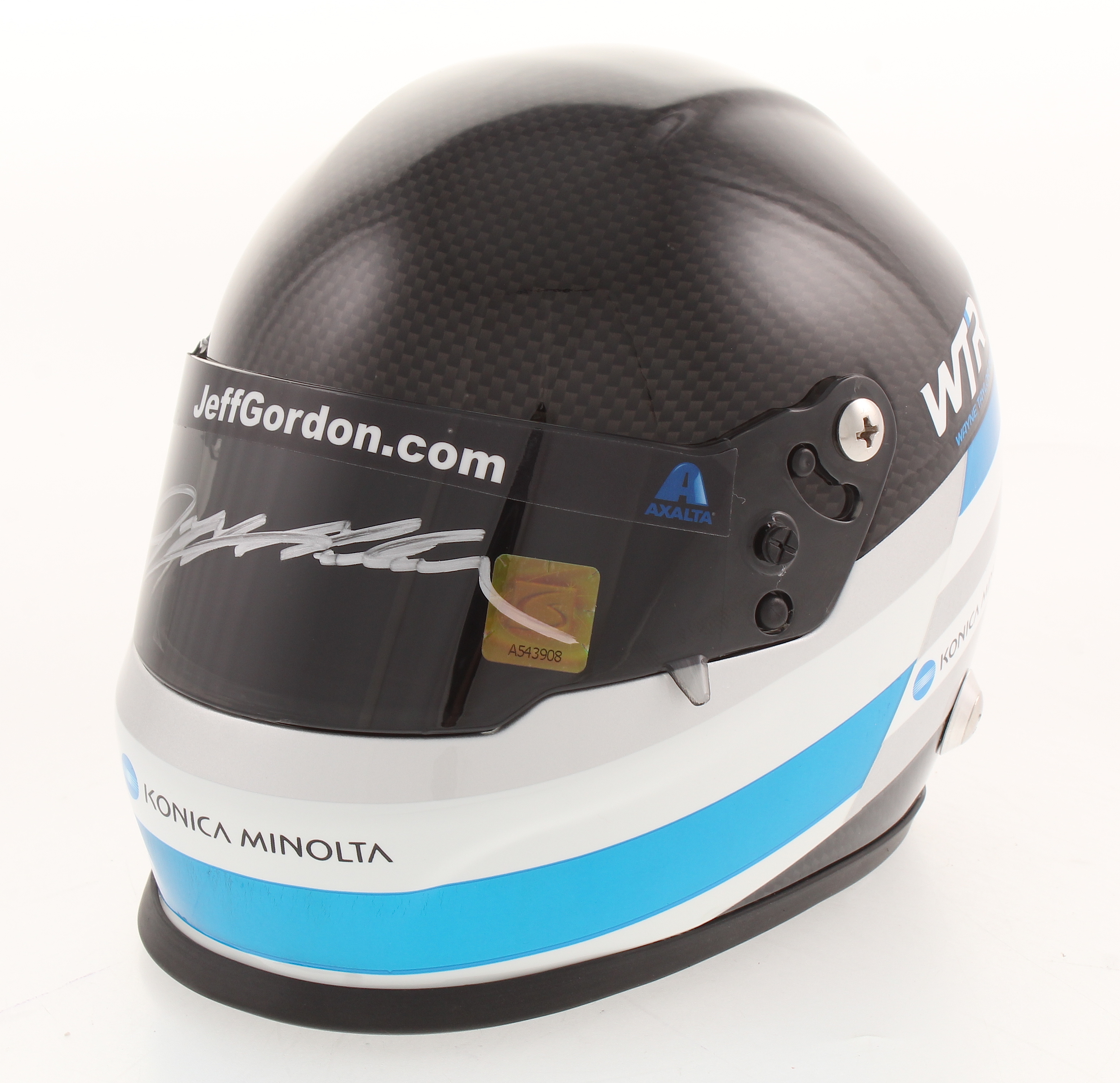Jeff Gordon Signed NASCAR - 2017 24 Hours of Daytona Win - Exclusive Special Edition 1:3 Scale Mini-Helmet (Gordon Hologram) at PristineAuction.com Jeff Gordon Signed NASCAR - 2017 24 Hours of Daytona Win - Exclusive Special Edition 1:3 Scale Mini-Helmet (Gordon Hologram) at PristineAuction.com