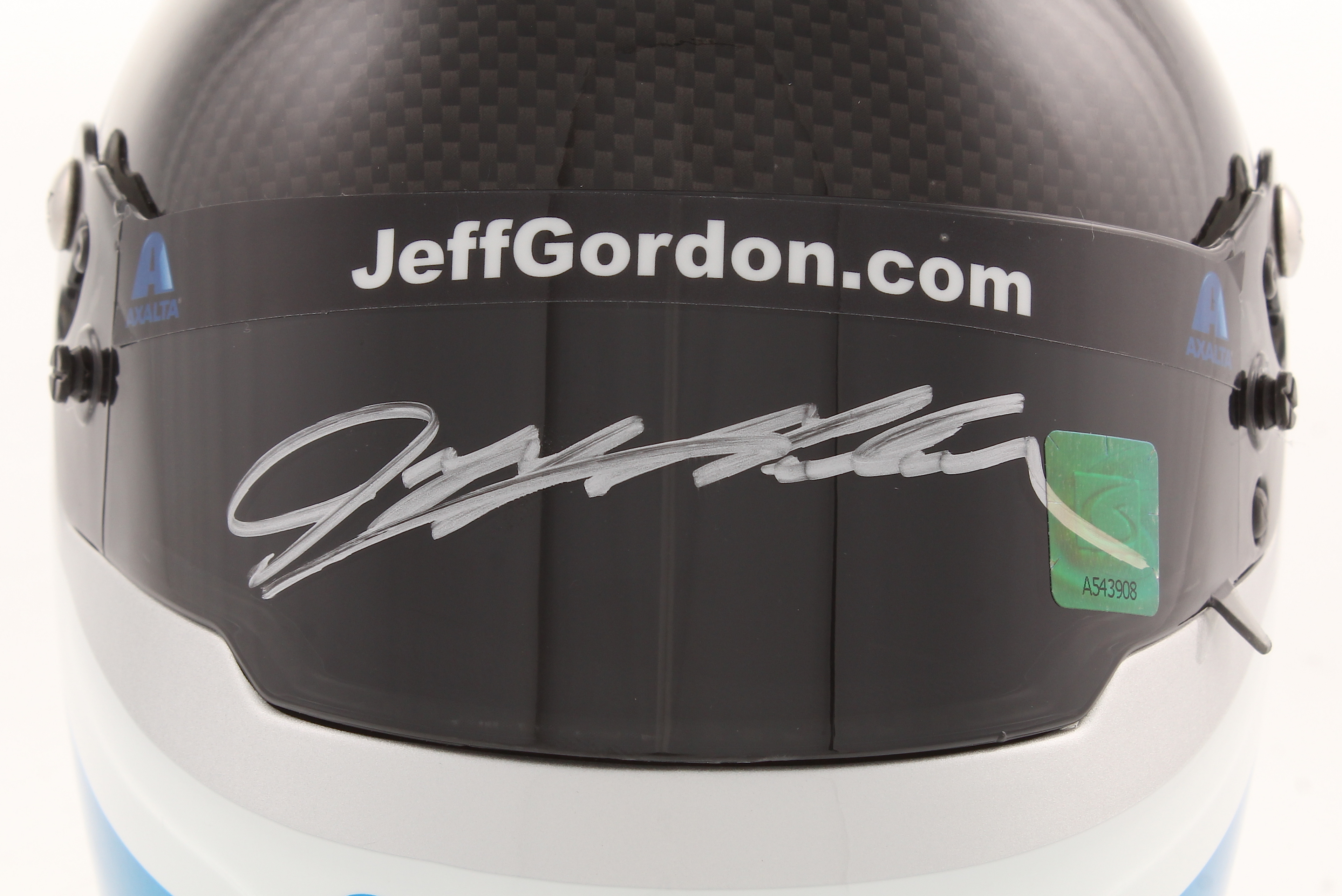 Jeff Gordon Signed NASCAR - 2017 24 Hours of Daytona Win - Exclusive Special Edition 1:3 Scale Mini-Helmet (Gordon Hologram) at PristineAuction.com Jeff Gordon Signed NASCAR - 2017 24 Hours of Daytona Win - Exclusive Special Edition 1:3 Scale Mini-Helmet (Gordon Hologram) at PristineAuction.com