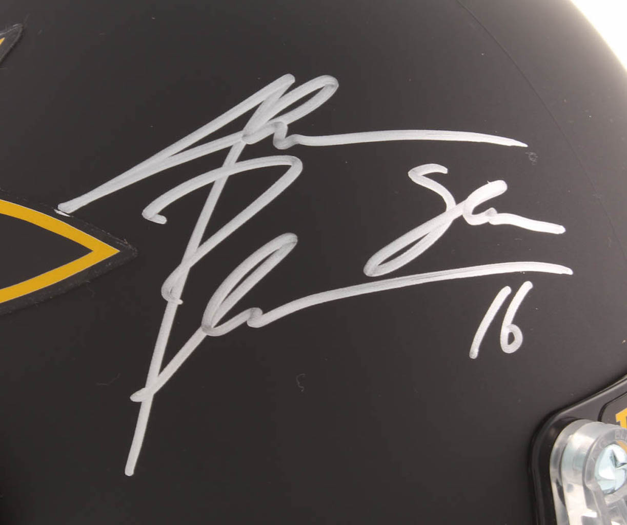 Jake Plummer Signed ASU Sun Devils Full-Size Matte Black Helmet (Beckett COA) at PristineAuction.com Jake Plummer Signed ASU Sun Devils Full-Size Matte Black Helmet (Beckett COA) at PristineAuction.com