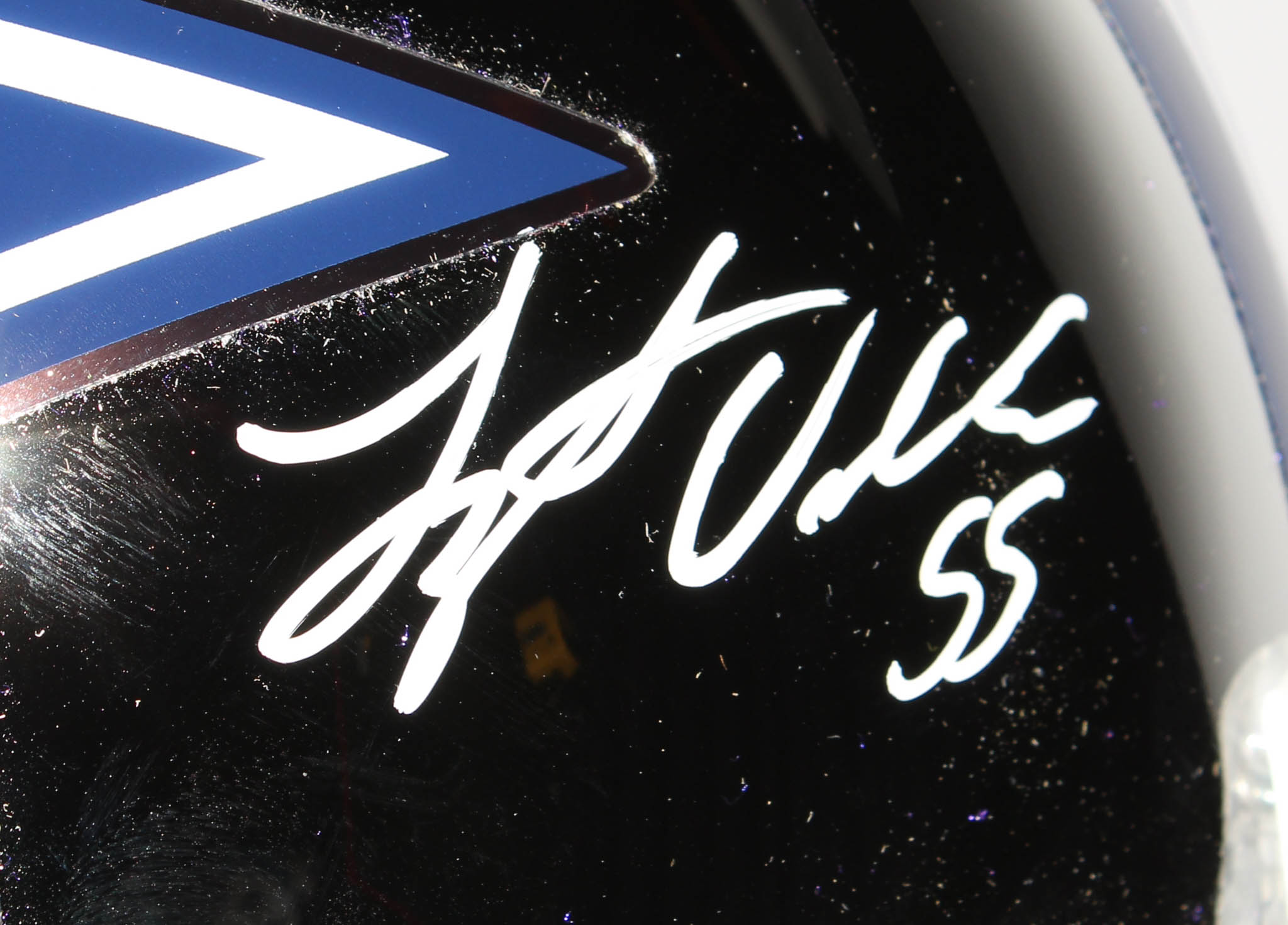 Leighton Vander Esch Signed Dallas Cowboys Full-Size Chrome Speed Helmet (Beckett) at PristineAuction.com Leighton Vander Esch Signed Dallas Cowboys Full-Size Chrome Speed Helmet (Beckett) at PristineAuction.com