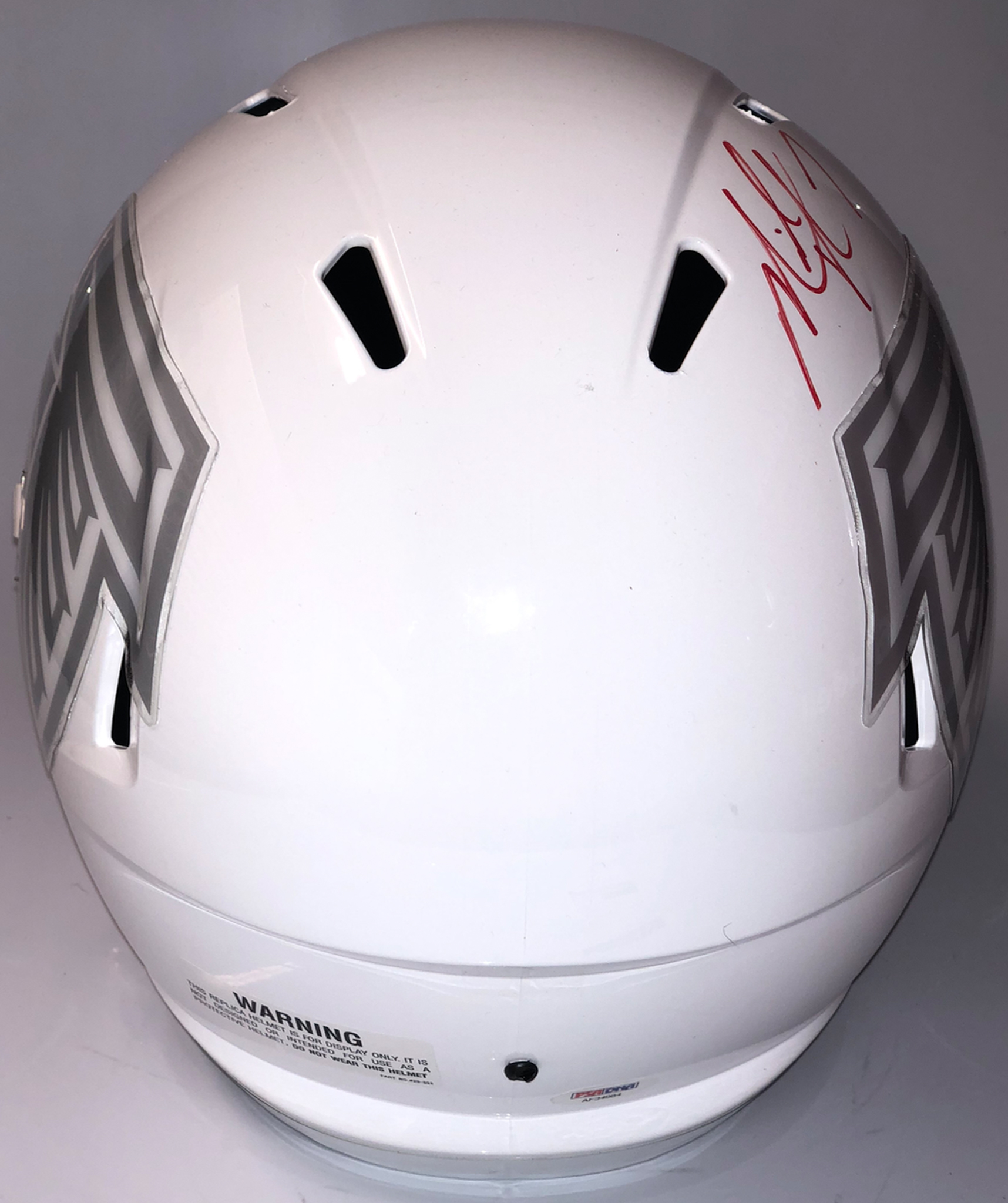 Michael Vick Signed Atlanta Falcons White ICE Full-Size Speed Helmet (PSA COA) at PristineAuction.com Michael Vick Signed Atlanta Falcons White ICE Full-Size Speed Helmet (PSA COA) at PristineAuction.com