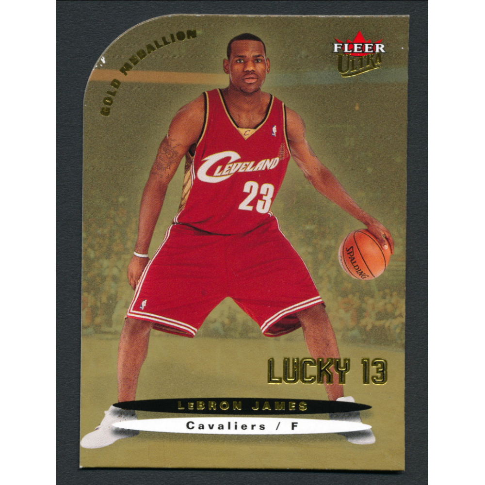 2003-04 Ultra Gold Medallion #171 LeBron James L13 | Pristine Auction
