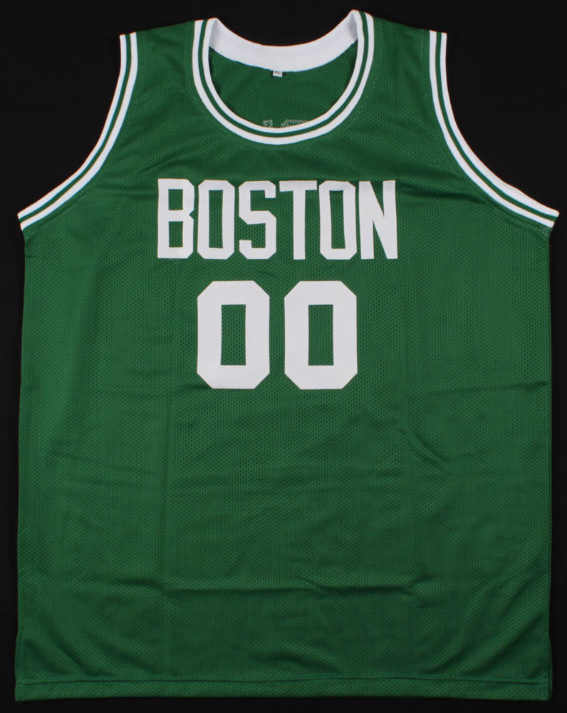 Robert Parish Signed Boston Celtics Jersey Inscribed "HOF 03" (Schwartz Sports COA) at PristineAuction.com Robert Parish Signed Boston Celtics Jersey Inscribed "HOF 03" (Schwartz Sports COA) at PristineAuction.com