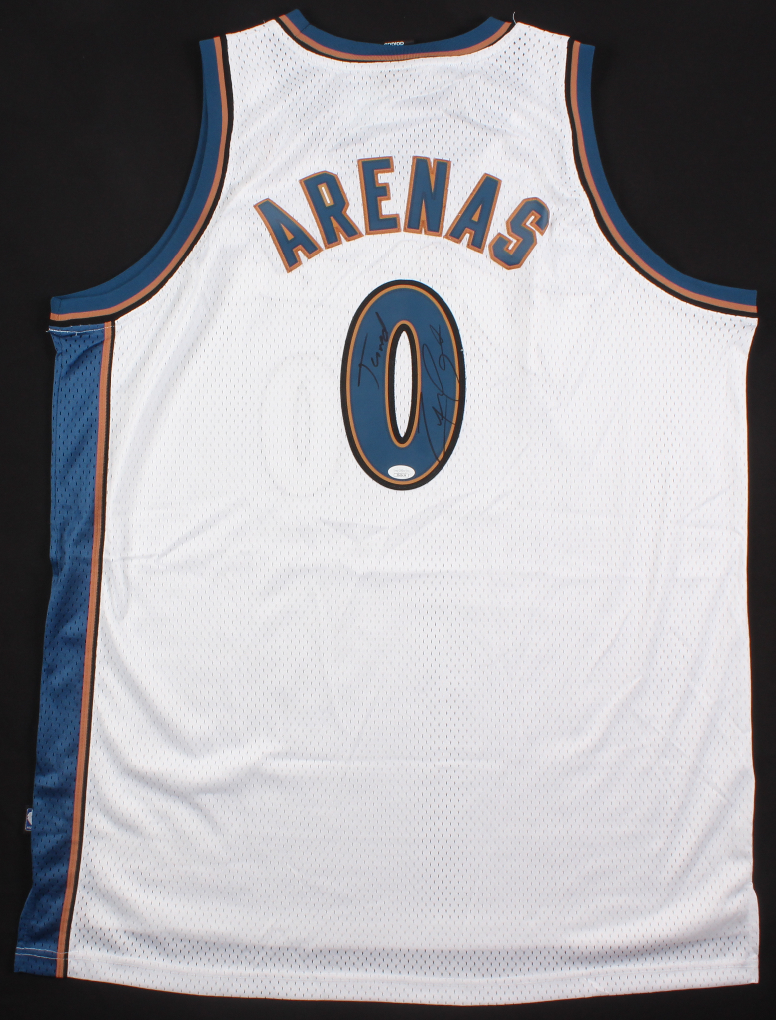 Gilbert Arenas Signed Washington Wizards Jersey Inscribed "Tuned" (JSA COA) at PristineAuction.com Gilbert Arenas Signed Washington Wizards Jersey Inscribed "Tuned" (JSA COA) at PristineAuction.com