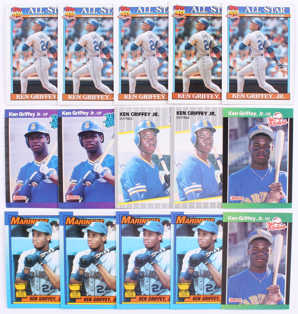 topps all star rookie ken griffey jr