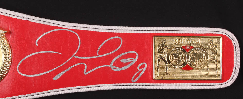 Floyd Mayweather Jr. Signed International Boxing Federation World Champion Belt (Beckett COA) at PristineAuction.com Floyd Mayweather Jr. Signed International Boxing Federation World Champion Belt (Beckett COA) at PristineAuction.com