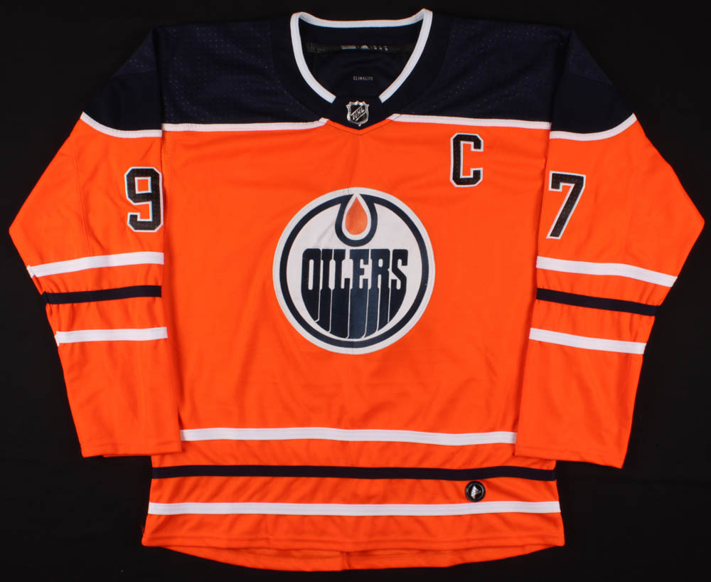 Connor McDavid Signed Edmonton Oilers Captain Jersey (PSA ...