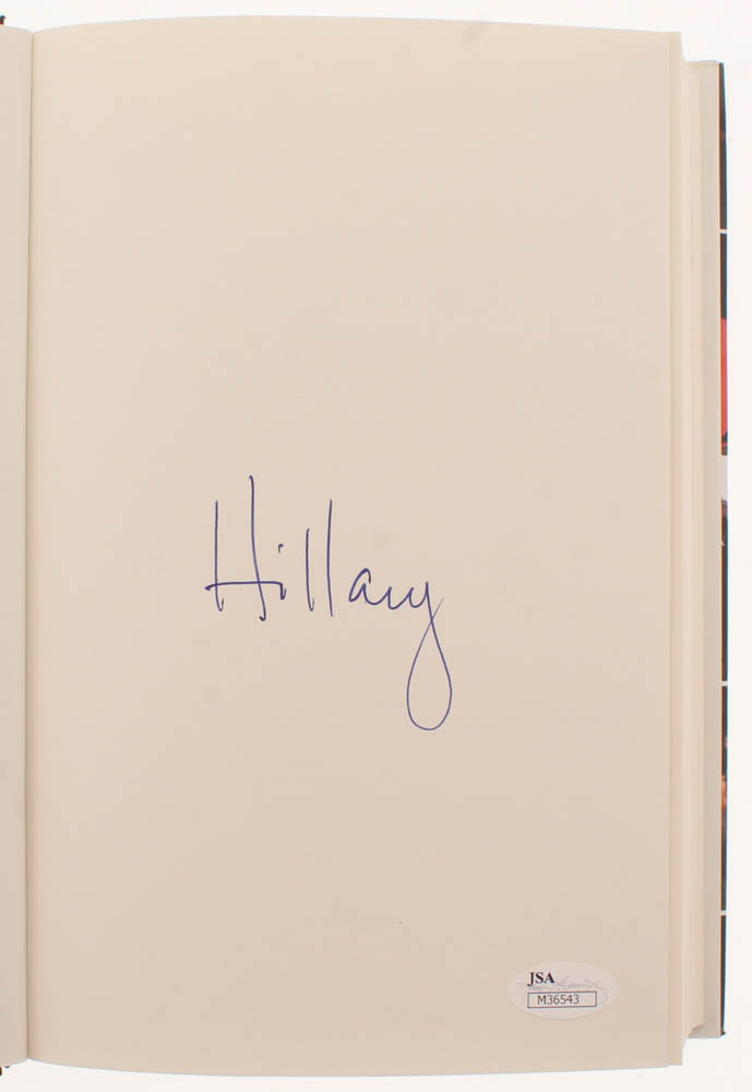 Hillary Clinton Signed "Hard Choices" Hardcover Book (JSA COA) at PristineAuction.com Hillary Clinton Signed "Hard Choices" Hardcover Book (JSA COA) at PristineAuction.com