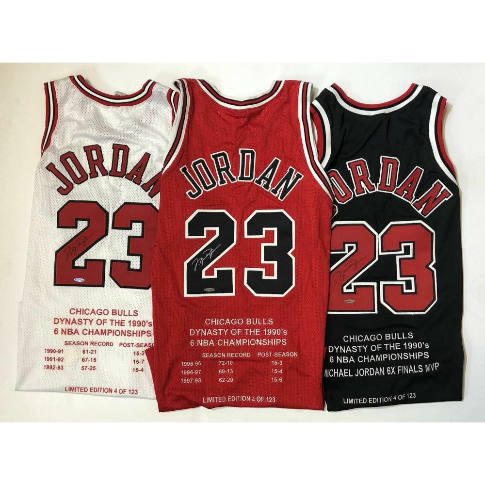 chicago bulls limited edition jersey