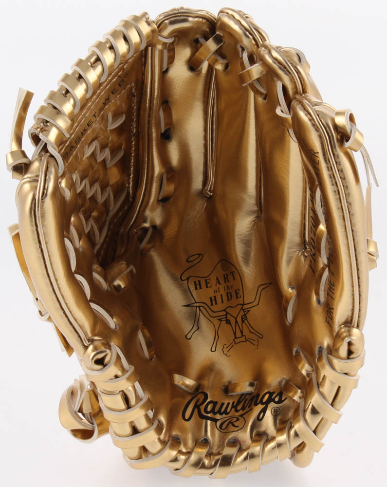 Lou Brock Signed Mini Gold Baseball Glove (PSA COA) at PristineAuction.com Lou Brock Signed Mini Gold Baseball Glove (PSA COA) at PristineAuction.com